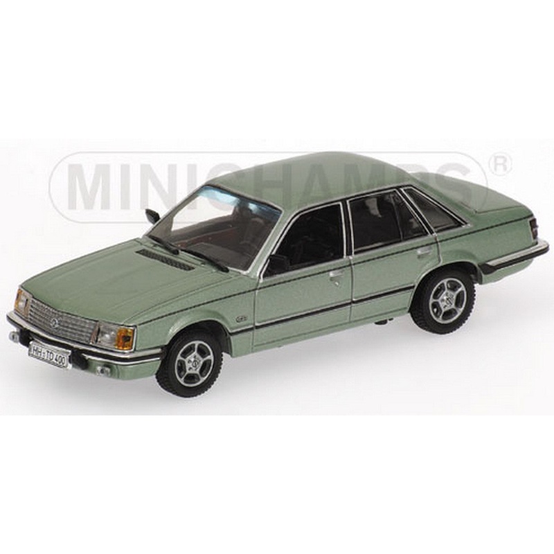 SCALE MODEL COMPATIBLE WITH OPEL SENATOR 1980 GREEN MET.1:43 MINICHAMPS PM400045100