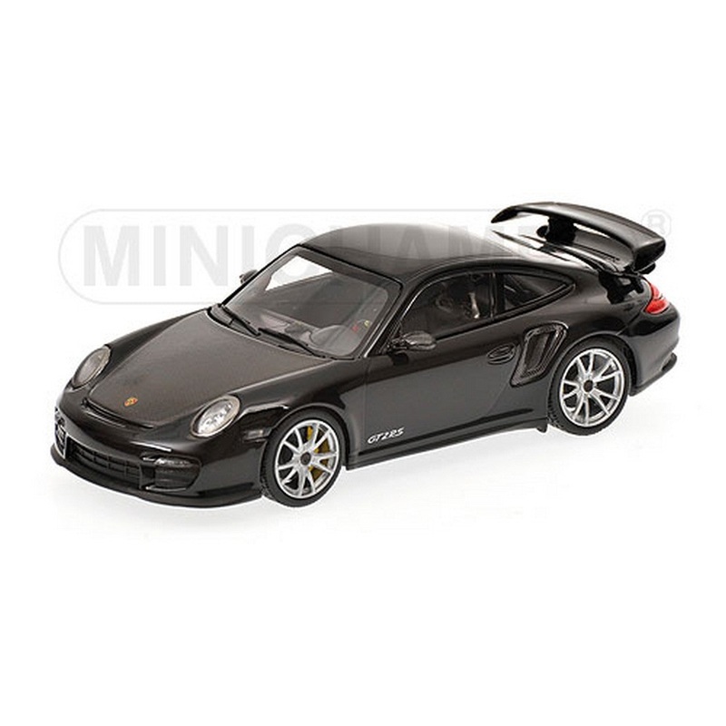 SCALE MODEL COMPATIBLE WITH PORSCHE 911 GT2 RS 2010 BLACK 1:43 MINICHAMPS PM400069401
