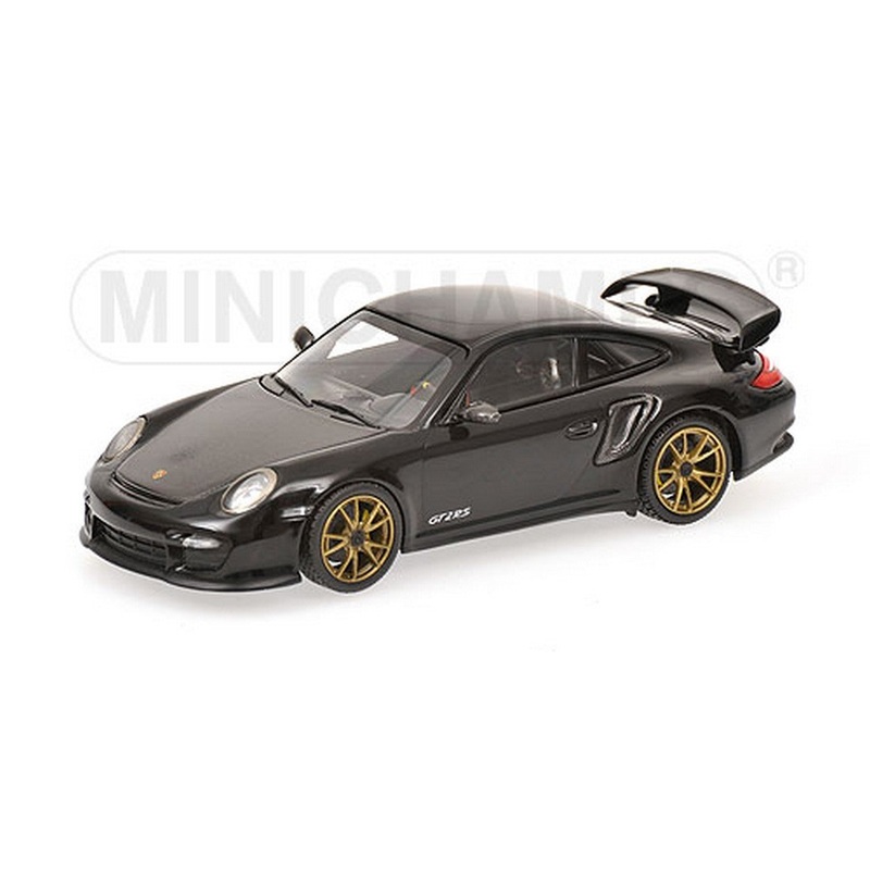 SCALE MODEL COMPATIBLE WITH PORSCHE 911 GT2 RS 2010 BLACK 1:43 MINICHAMPS PM400069402
