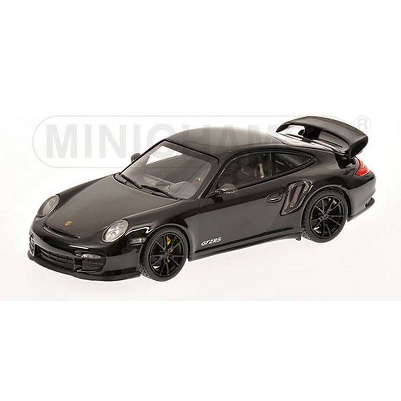 SCALE MODEL COMPATIBLE WITH PORSCHE 911 GT2 RS 2010 BLACK 1:43 MINICHAMPS PM400069404