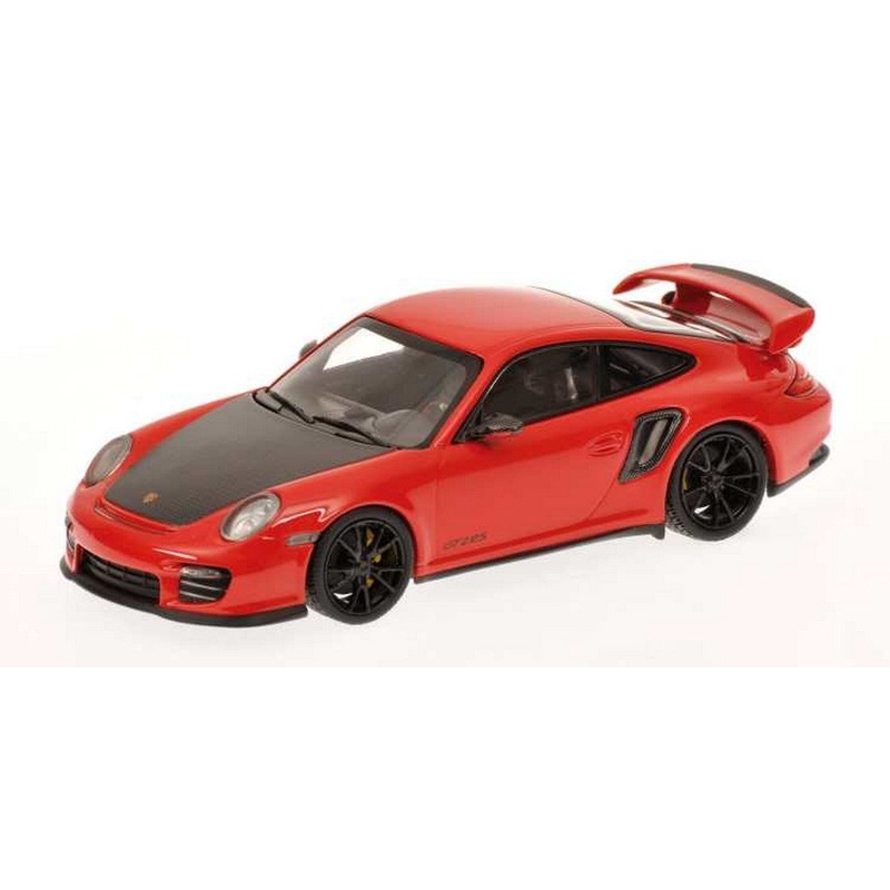SCALE MODEL COMPATIBLE WITH PORSCHE 911 GT2 RS 2010 RED 1:43 MINICHAMPS PM400069407
