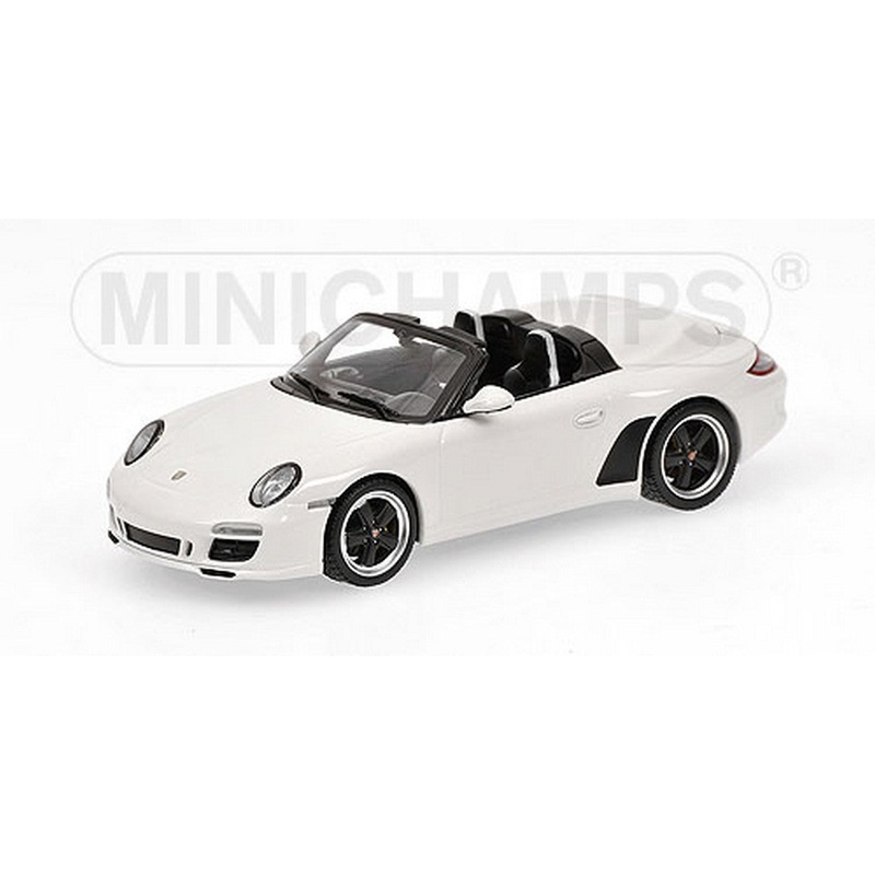 SCALE MODEL COMPATIBLE WITH PORSCHE 911 SPEEDSTER 2011 WHITE 1:43 MINICHAMPS PM400069531