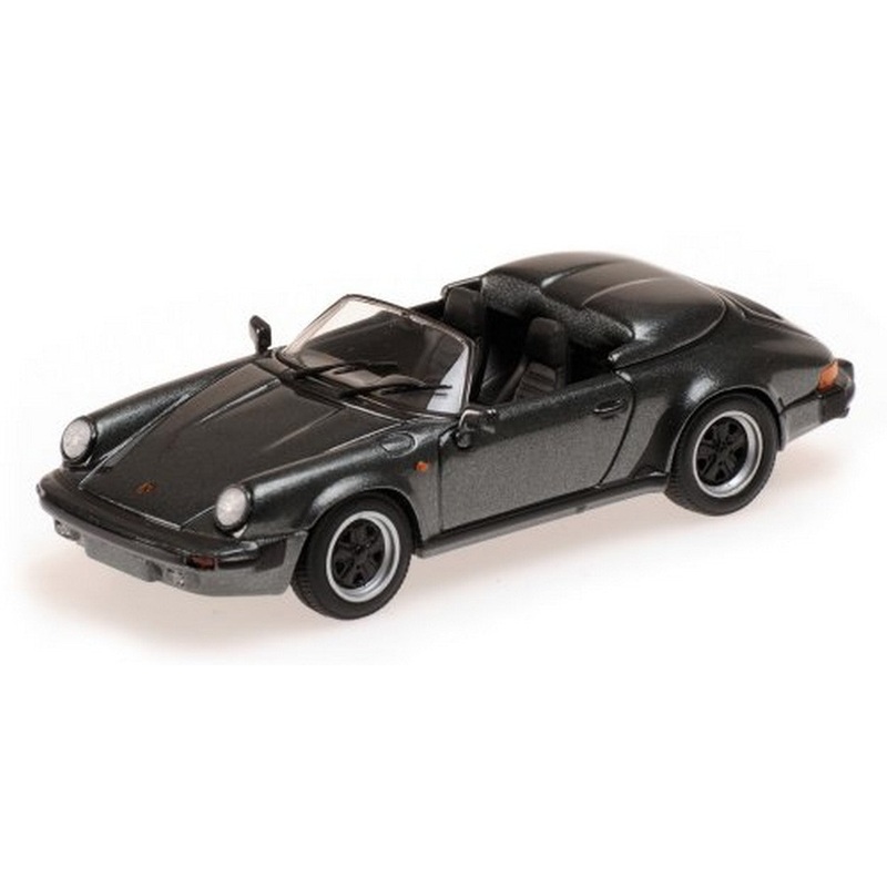 SCALE MODEL COMPATIBLE WITH PORSCHE SPEEDSTER 1988 GRAY METALLIC 1:43 MINICHAMPS PM430066135