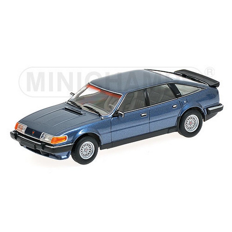 SCALE MODEL COMPATIBLE WITH ROVER VITESSE 3.5 VB 1986 BLUE MET.1:43 MINICHAMPS PM400138501