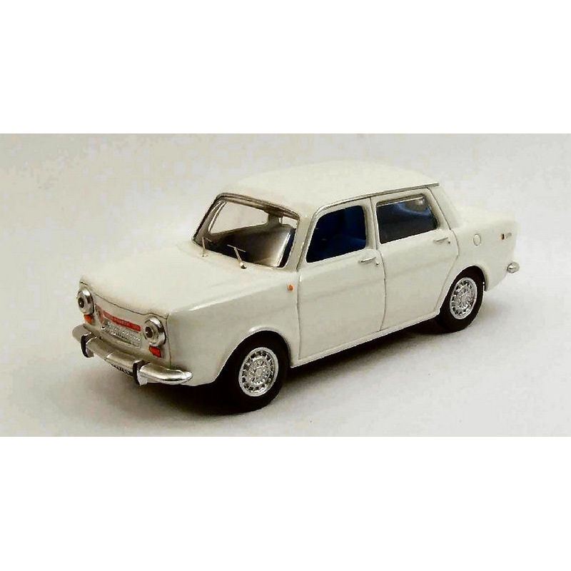 SCALE MODEL COMPATIBLE WITH SIMCA ABARTH 1150 1963 WHITE 1:43 BEST MODEL BT9475