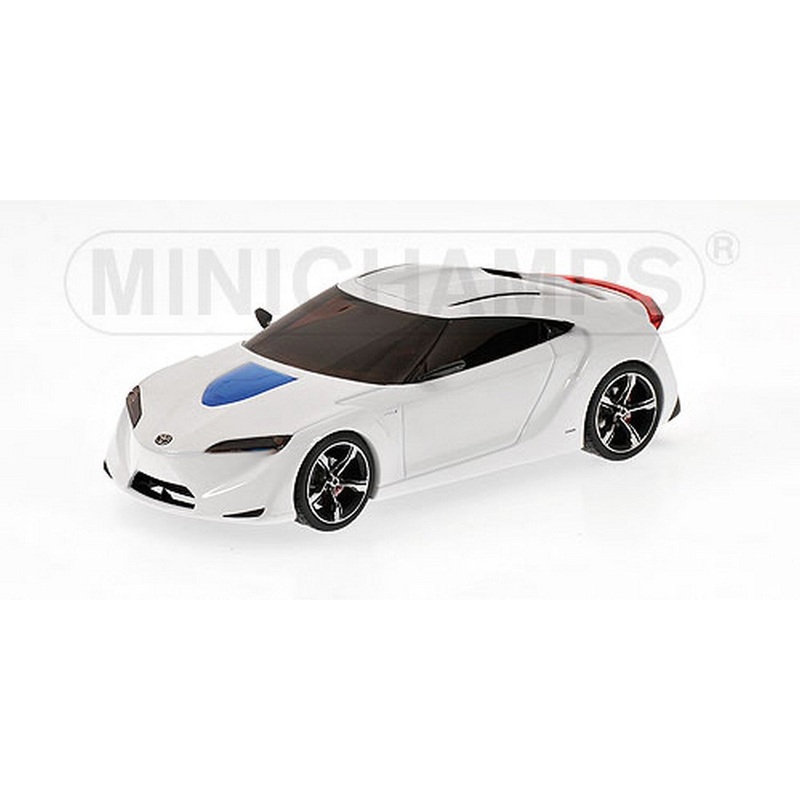 SCALE MODEL COMPATIBLE WITH TOYOTA FT-HS 2008 WHITE MET.1:43 MINICHAMPS PM400166720