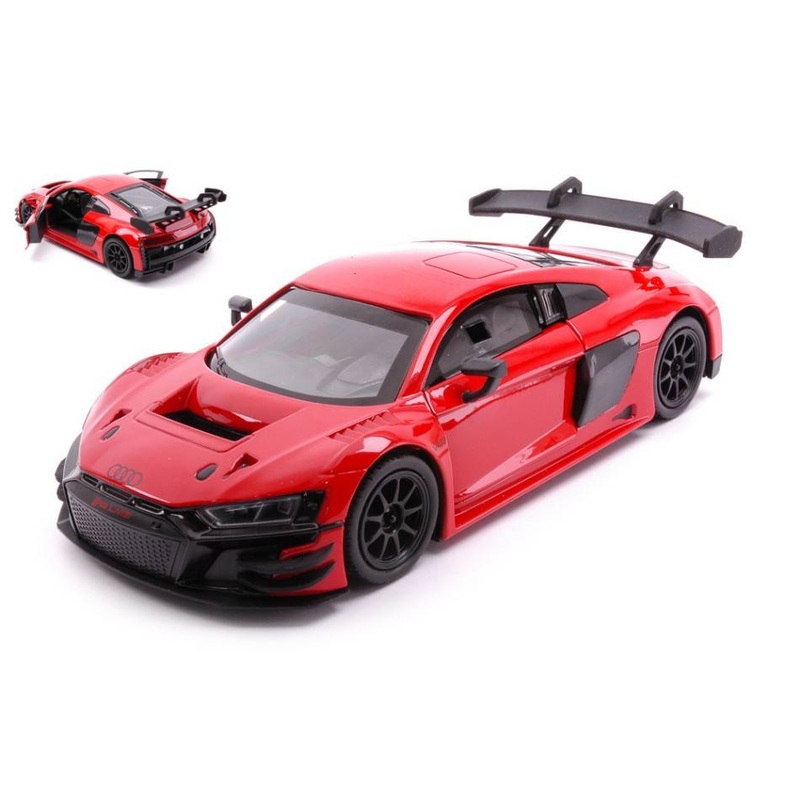 SCALE MODEL COMPATIBLE WITH AUDI R8 LMS GT3 RED 1:24 MOTORMAX MTM79380R