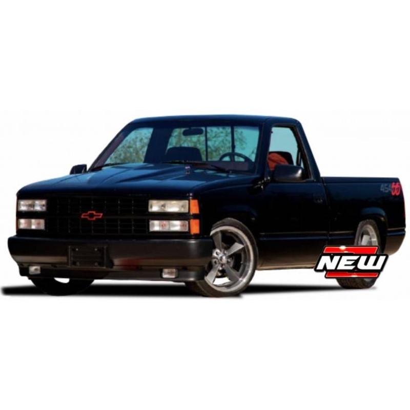 SCALE MODEL COMPATIBLE WITH CHEVROLET 454 SS PICK-UP BLACK 1:24 MAISTO MI32901Z