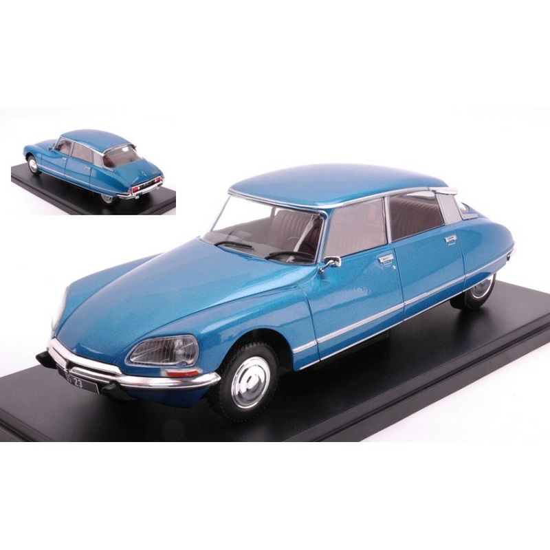 SCALE MODEL COMPATIBLE WITH CITROEN DS 23 PALLAS MET.BLUE 1:24 WHITEBOX WB124127