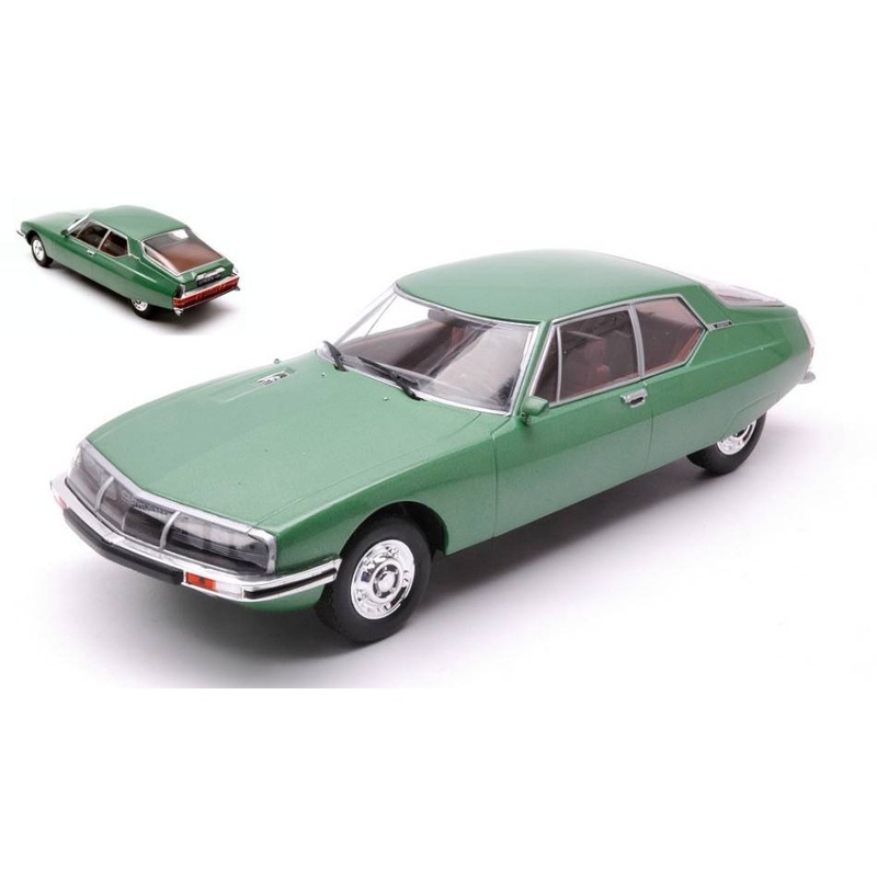 SCALE MODEL COMPATIBLE WITH CITROEN SM MET.LIGHT GREEN 1:24 WHITEBOX WB124147