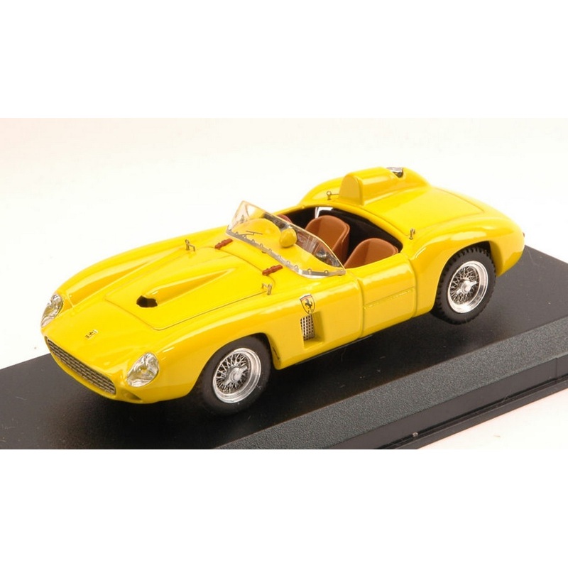 SCALE MODEL COMPATIBLE WITH FERRARI 290 MM STREET 1957 YELLOW 1:43 ART MODEL AM0058