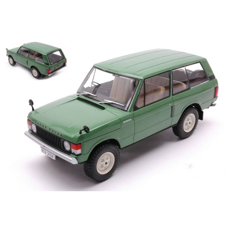 SCALE MODEL COMPATIBLE WITH LAND ROVER RANGE ROVER 1970 GREEN RHD 1:24 WHITEBOX WB124171