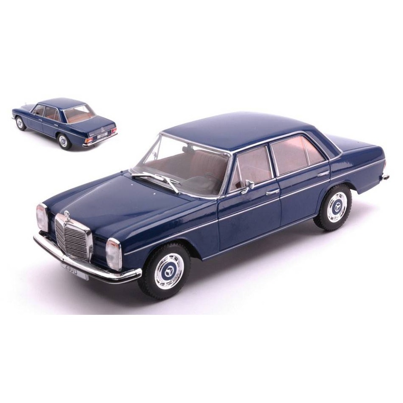 SCALE MODEL COMPATIBLE WITH MERCEDES 200 D (W115) 1968 DARK BLUE 1:24 WHITEBOX WB124195