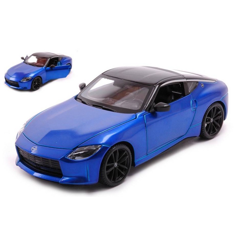 SCALE MODEL COMPATIBLE WITH NISSAN 400Z 2023 BLUE 1:24 MAISTO MI32904B
