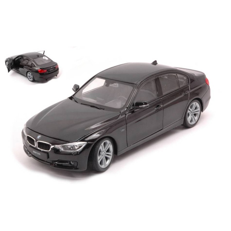 SCALE MODEL COMPATIBLE WITH BMW 335i (F30) 2013 BLACK 1:24 WELLY WE24039BK