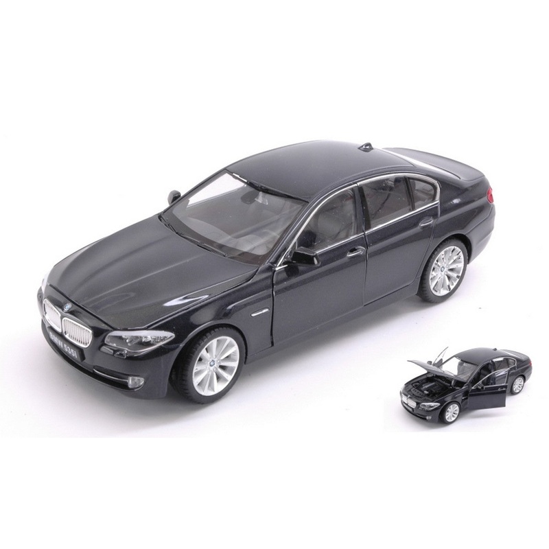 SCALE MODEL COMPATIBLE WITH BMW 535i 2010 BLACK 1:24-27 WELLY WE24026BK