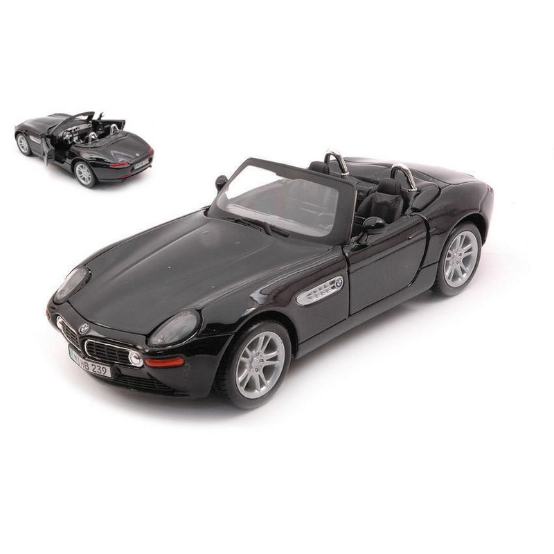 SCALE MODEL COMPATIBLE WITH BMW Z 8 2000 BLACK 1:24 MAISTO MI31996BK