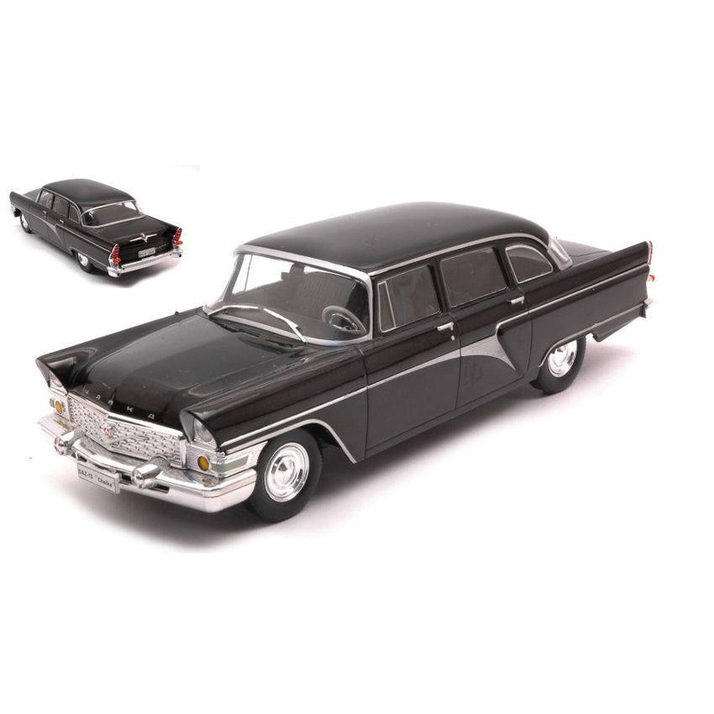 SCALE MODEL COMPATIBLE WITH GAZ 13 BLACK 1:24 WHITEBOX WB124080 DIE CAST