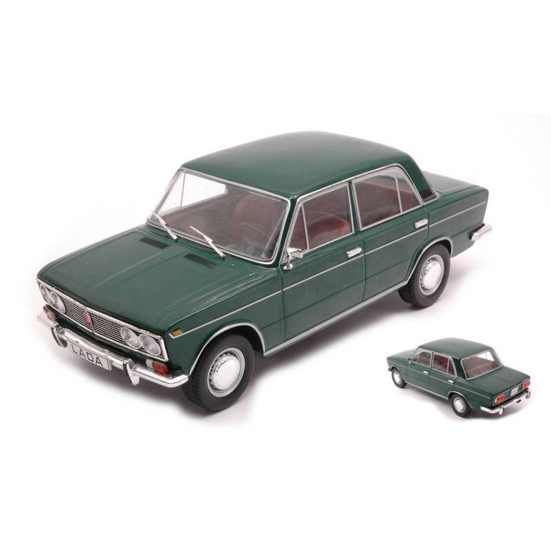 SCALE MODEL COMPATIBLE WITH LADA 1500 DARK GREEN 1:24 WHITEBOX WB124093