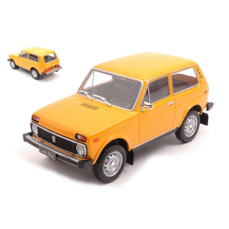 SCALE MODEL COMPATIBLE WITH LADA NIVA DARK YELLOW 1:24 WHITEBOX WB124070