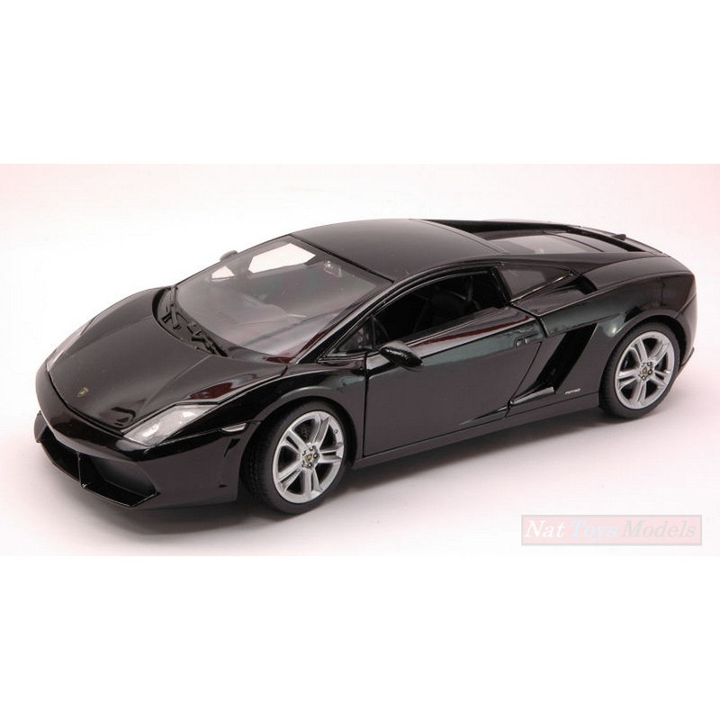 SCALE MODEL COMPATIBLE WITH LAMBORGHINI GALLARDO LP560-4 BLACK 1:24 WELLY WE3691