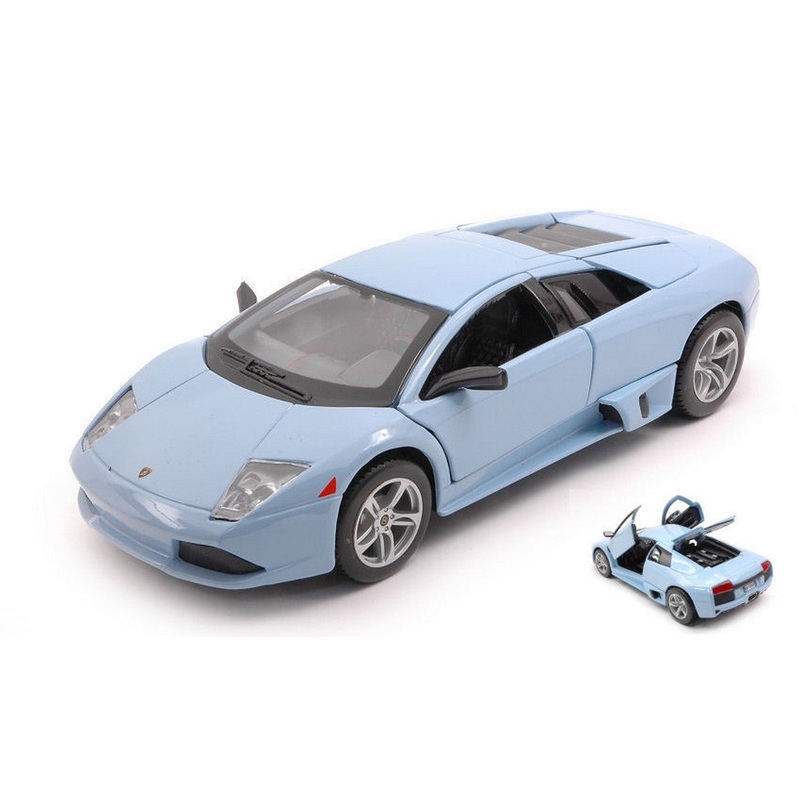 SCALE MODEL COMPATIBLE WITH LAMBORGHINI MURCIELAGO LP640 2010 LIGHT BLUE 1:24 MAISTO MI31292B