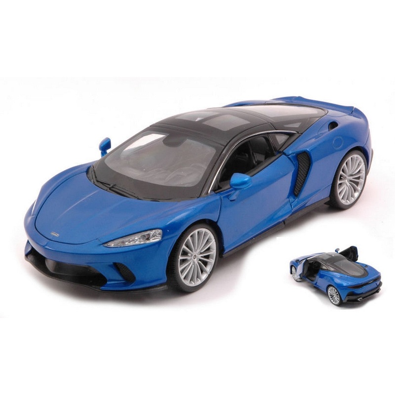 SCALE MODEL COMPATIBLE WITH MC LAren GT BLUE 1:24 WELLY WE24105BL