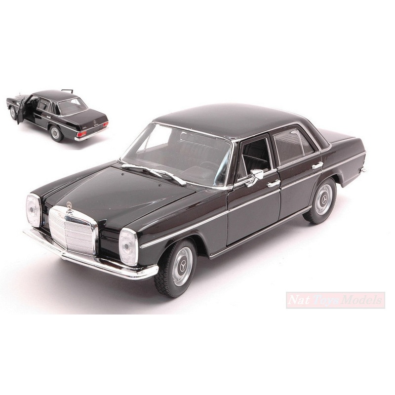 SCALE MODEL COMPATIBLE WITH MERCEDES 220 BLACK 1:24 WELLY WE24091BK