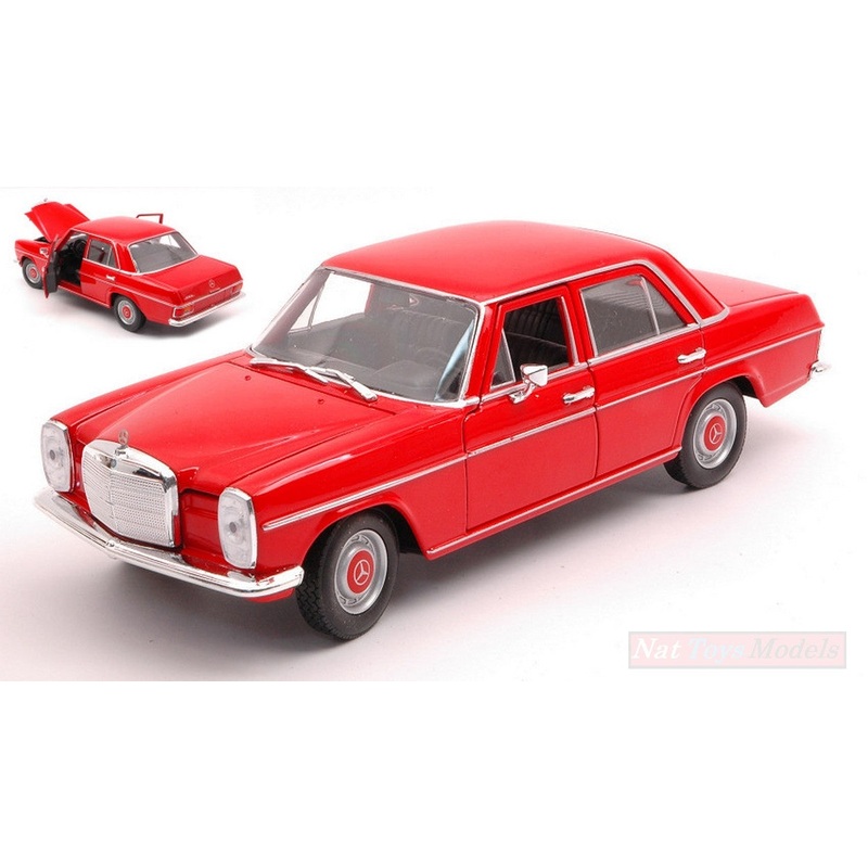SCALE MODEL COMPATIBLE WITH MERCEDES 220 (W115) RED 1:24 WELLY WE24091R