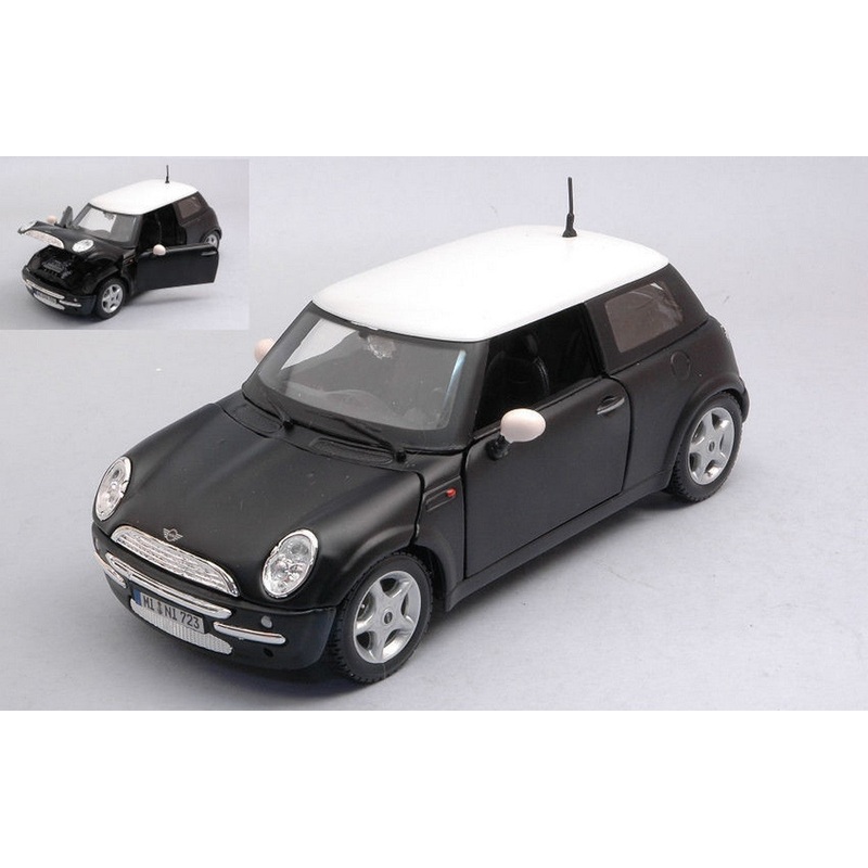 SCALE MODEL COMPATIBLE WITH MINI COOPER BLACK 1:24 MAISTO MI31219Z
