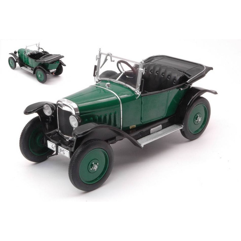 SCALE MODEL COMPATIBLE WITH OPEL 4/12 PS GREEN RHD 1:24 WHITEBOX WB124100