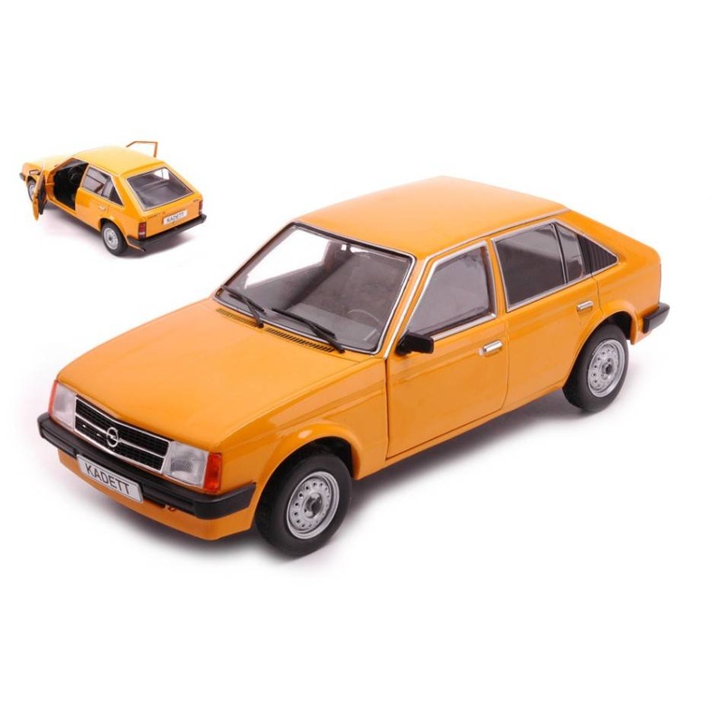 SCALE MODEL COMPATIBLE WITH OPEL KADETT D ORANGE 1:24 WHITEBOX WB124114