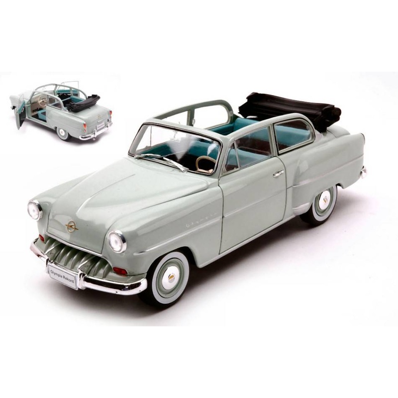 SCALE MODEL COMPATIBLE WITH OPEL OLYMPIA REKORD LIGHT GREEN 1:24 WHITEBOX WB124120