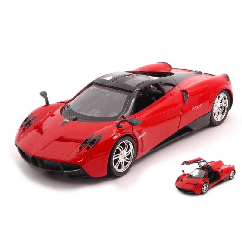 SCALE MODEL COMPATIBLE WITH PAGANI HUAYRA 2012 RED 1:24 MOTORMAX MTM79312R