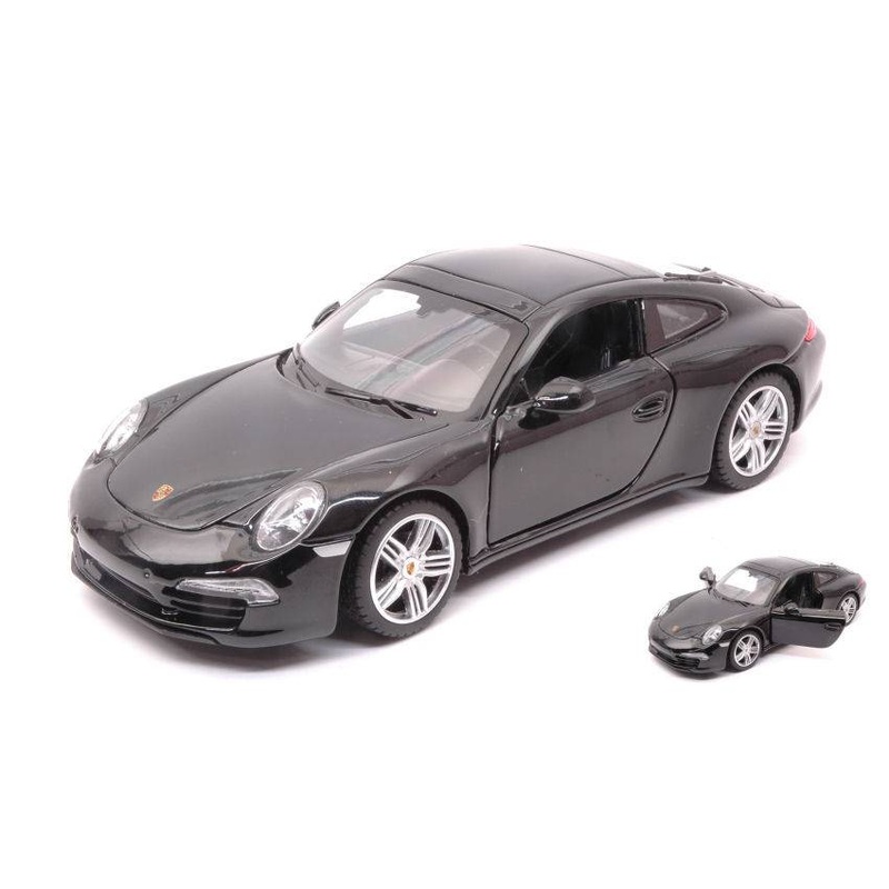 SCALE MODEL COMPATIBLE WITH PORSCHE 911 BLACK 1:24 RASTAR RAT56200BK