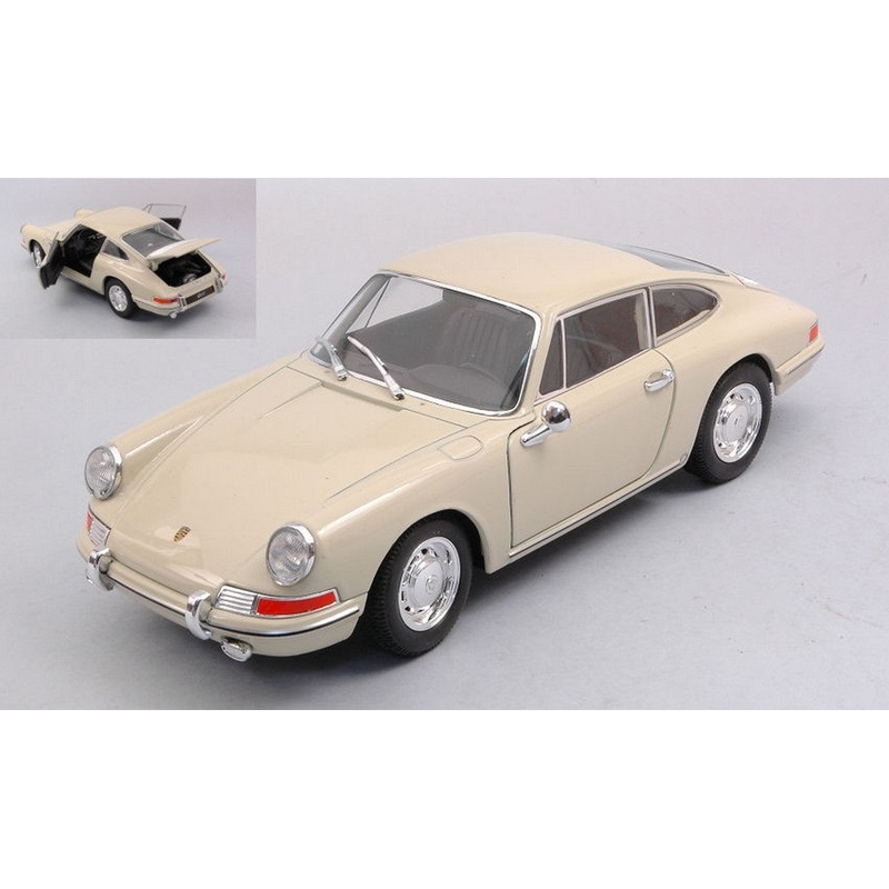 SCALE MODEL COMPATIBLE WITH PORSCHE 911 LIGHT BEIGE 1:24 WELLY WE24087WCR