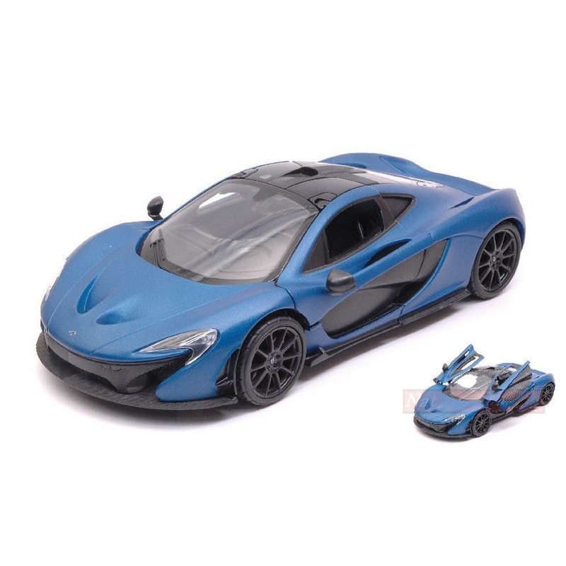 MOTORMAX MTM79508B MC LAREN P1 2015 SATIN PAINT MATT BLUE/MATT BLACK 1:24 compatible with"