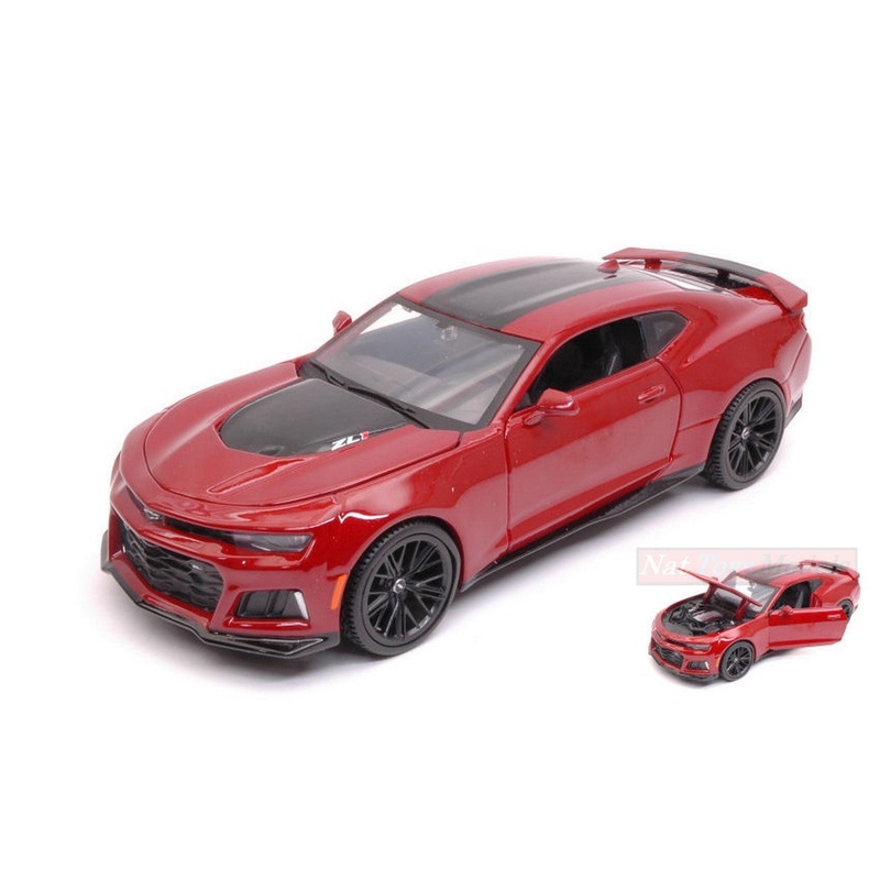 SCALE MODEL COMPATIBLE WITH CHEVROLET CAMARO ZL1 2017 RED 1:24 MAISTO MI31512R