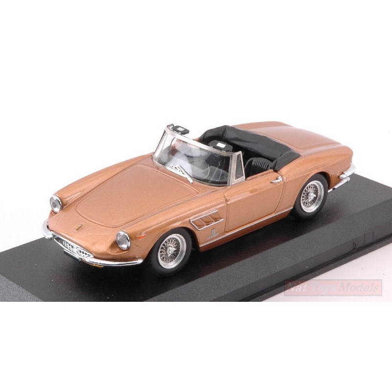 SCALE MODEL COMPATIBLE WITH FERRARI 330 GTS 1967 HAZELNUT MET. 1:43 BEST MODEL BT9733