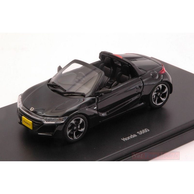 SCALE MODEL COMPATIBLE WITH HONDA S660 2015 BLACK 1:43 EBBRO EB45361
