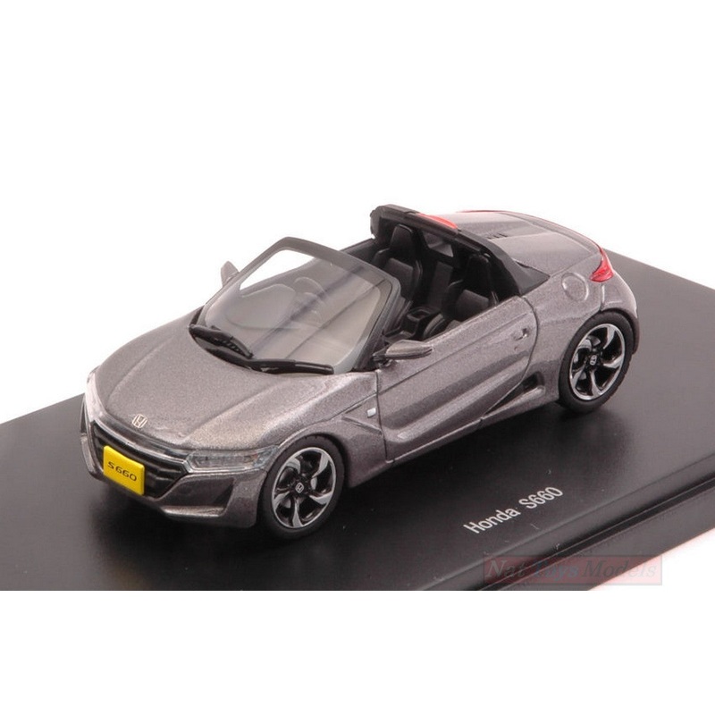 SCALE MODEL COMPATIBLE WITH HONDA S660 2015 GRAY 1:43 EBBRO EB45362