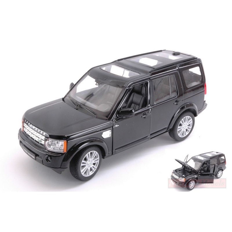 SCALE MODEL COMPATIBLE WITH LAND ROVER DISCOVERY 2010 BLACK 1:24-27 WELLY WE24008BK