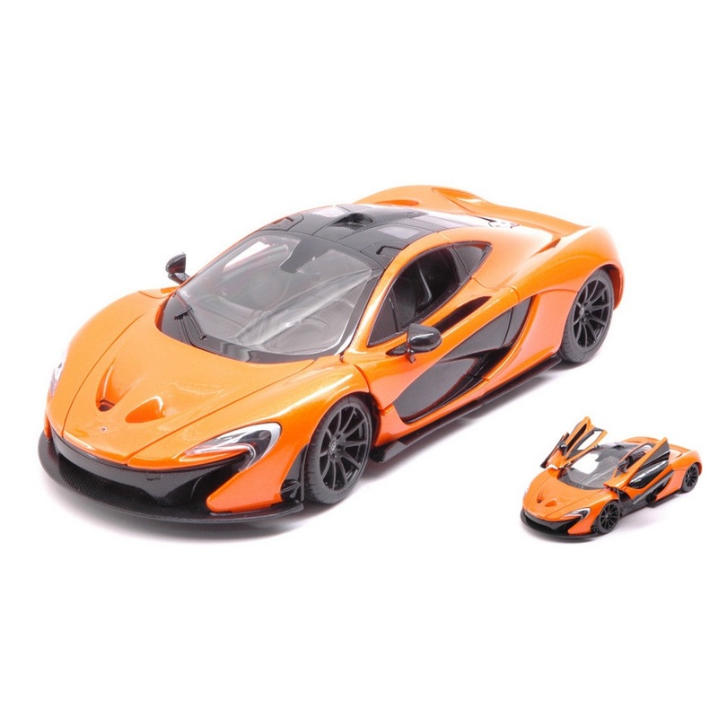 SCALE MODEL COMPATIBLE WITH MC LAREN P1 2017 ORANGE 1:24 RASTAR RAT56700OR