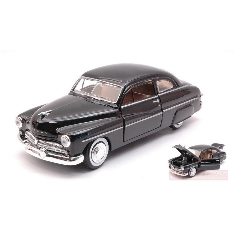 SCALE MODEL COMPATIBLE WITH MERCURY COUPE 1949 BLACK 1:24 MOTORMAX MTM73225BK
