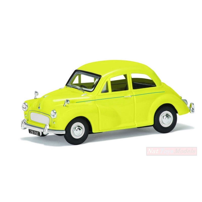 SCALE MODEL COMPATIBLE WITH MORRIS MINOR 1000 YELLOW 60th ANNIVERSARY CORGI 1:43 VANGUARDS VA05808