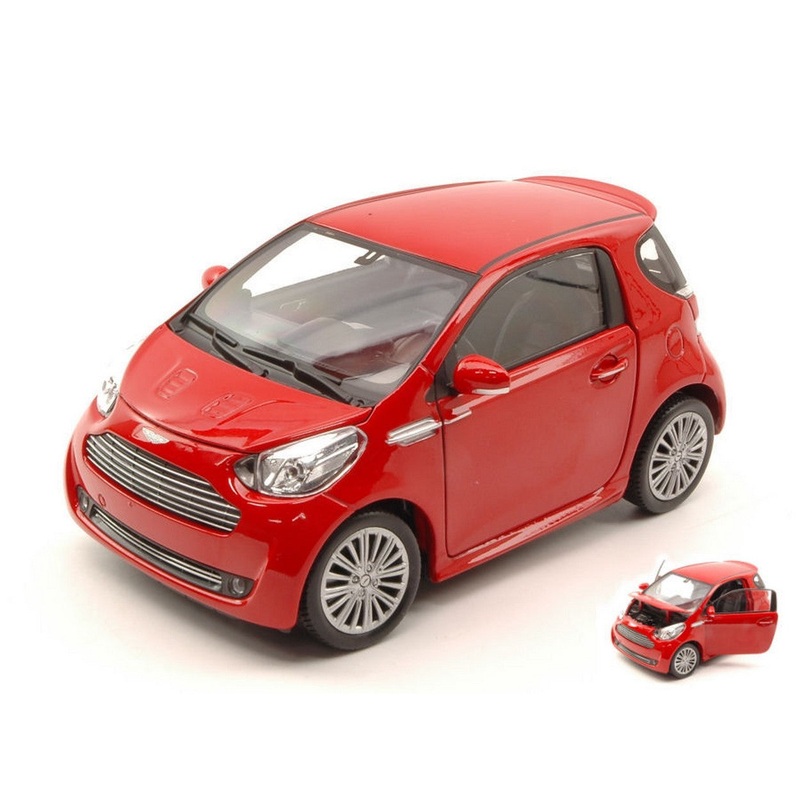 SCALE MODEL COMPATIBLE WITH ASTON MARTIN CYGNET 2010 RED 1:24 WELLY WE4028R