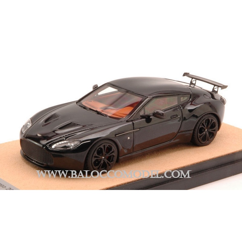 SCALE MODEL COMPATIBLE WITH ASTON MARTIN V12 ZAGATO 2012 BLACK ED.LIM.PCS 20 1:43 TECNOMODEL TMDMI52AF