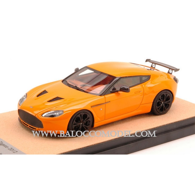 SCALE MODEL COMPATIBLE WITH ASTON MARTIN V12 ZAGATO 2012 ORANGE ED.LIM.PCS 20 1:43 TECNOMODEL TMDMI52AH