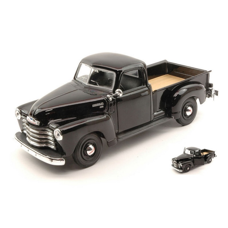 SCALE MODEL COMPATIBLE WITH CHEVROLET 3100 PICK UP 1950 BLACK 1:25 MAISTO MI31952BK