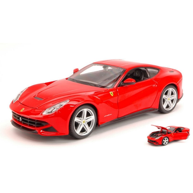 SCALE MODEL COMPATIBLE WITH FERRARI F12 BERLINETTA 2012 RED 1:24 BURAGO BU26007R
